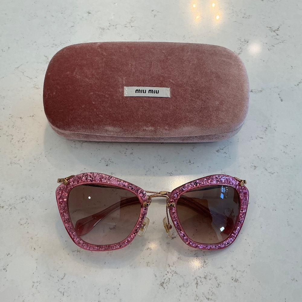 Miu Miu Pink sunglasses